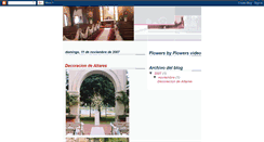 Desktop Screenshot of flowersiglesias.blogspot.com