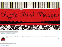 Tablet Screenshot of littlebirddesigns.blogspot.com