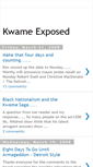 Mobile Screenshot of kwameexposed.blogspot.com