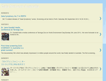 Tablet Screenshot of gaianetworkaustralia.blogspot.com