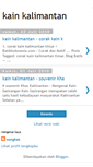 Mobile Screenshot of kain-kalimantan.blogspot.com