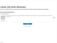 Tablet Screenshot of liameobfuscator.blogspot.com