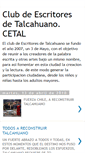 Mobile Screenshot of escritoresdetalcahuano.blogspot.com
