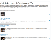 Tablet Screenshot of escritoresdetalcahuano.blogspot.com