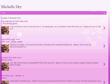 Tablet Screenshot of michelledry.blogspot.com