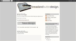 Desktop Screenshot of breadandbutterdesign.blogspot.com