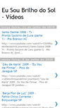 Mobile Screenshot of eusoubrilhodosolvideos.blogspot.com