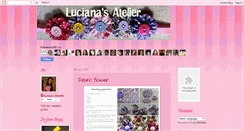 Desktop Screenshot of lucianasatelier.blogspot.com