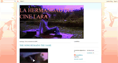 Desktop Screenshot of lahermandaddelcinelara.blogspot.com