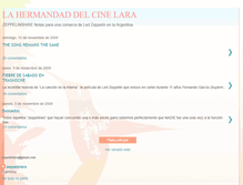 Tablet Screenshot of lahermandaddelcinelara.blogspot.com