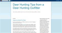 Desktop Screenshot of deerhunting52tips.blogspot.com