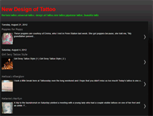 Tablet Screenshot of newdesignoftattoo.blogspot.com