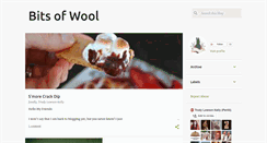 Desktop Screenshot of bitsofwool.blogspot.com