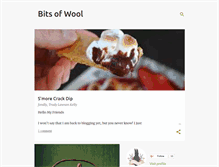 Tablet Screenshot of bitsofwool.blogspot.com