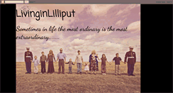 Desktop Screenshot of lilliputians-livinginlilliput.blogspot.com