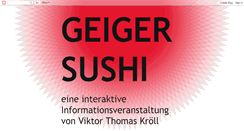 Desktop Screenshot of geigersushi.blogspot.com