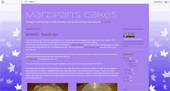 Desktop Screenshot of marzipanscakes.blogspot.com