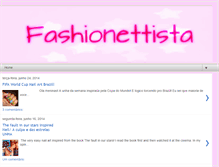 Tablet Screenshot of fashionettista.blogspot.com