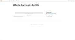 Desktop Screenshot of albertogarciadelcastillo.blogspot.com