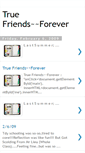 Mobile Screenshot of forevertruefrens.blogspot.com