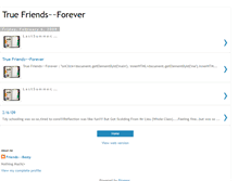 Tablet Screenshot of forevertruefrens.blogspot.com