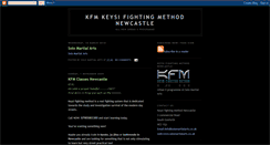 Desktop Screenshot of kfmkeysifightingmethod-newcastle.blogspot.com