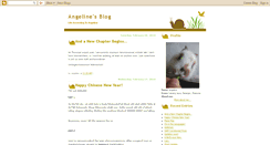 Desktop Screenshot of angelinesays.blogspot.com