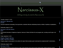 Tablet Screenshot of narcissus-x.blogspot.com