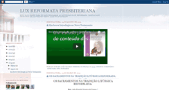 Desktop Screenshot of luxreformata.blogspot.com