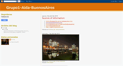 Desktop Screenshot of buenosairesaida.blogspot.com