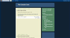 Desktop Screenshot of consolecave.blogspot.com