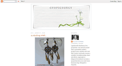 Desktop Screenshot of gyopigyongy.blogspot.com