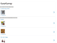 Tablet Screenshot of gyopigyongy.blogspot.com