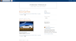 Desktop Screenshot of forgedwheels.blogspot.com