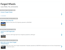 Tablet Screenshot of forgedwheels.blogspot.com