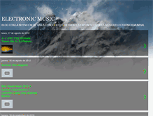 Tablet Screenshot of musicaalectronica.blogspot.com