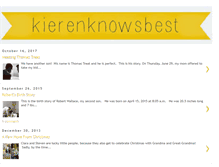 Tablet Screenshot of kierenknowsbest.blogspot.com
