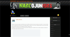 Desktop Screenshot of narcojuniors.blogspot.com