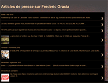 Tablet Screenshot of gracia-presse.blogspot.com
