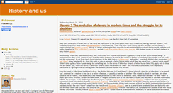Desktop Screenshot of historyandus.blogspot.com