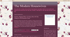 Desktop Screenshot of modern-housewives.blogspot.com