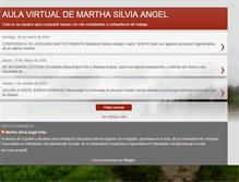 Tablet Screenshot of marthasilviaangel.blogspot.com