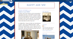 Desktop Screenshot of happyarewe.blogspot.com
