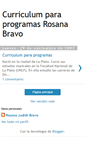 Mobile Screenshot of cvrosanabravo.blogspot.com