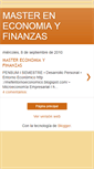 Mobile Screenshot of mastereconomiayfinanzas.blogspot.com