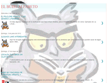 Tablet Screenshot of elbuhoalfabeto.blogspot.com