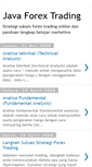 Mobile Screenshot of javaforextrading.blogspot.com