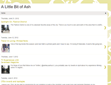 Tablet Screenshot of alittlebitofash.blogspot.com