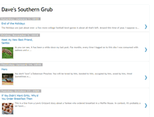 Tablet Screenshot of davessoutherngrub.blogspot.com