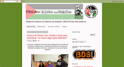 Desktop Screenshot of plataformapalestinavalladolid.blogspot.com